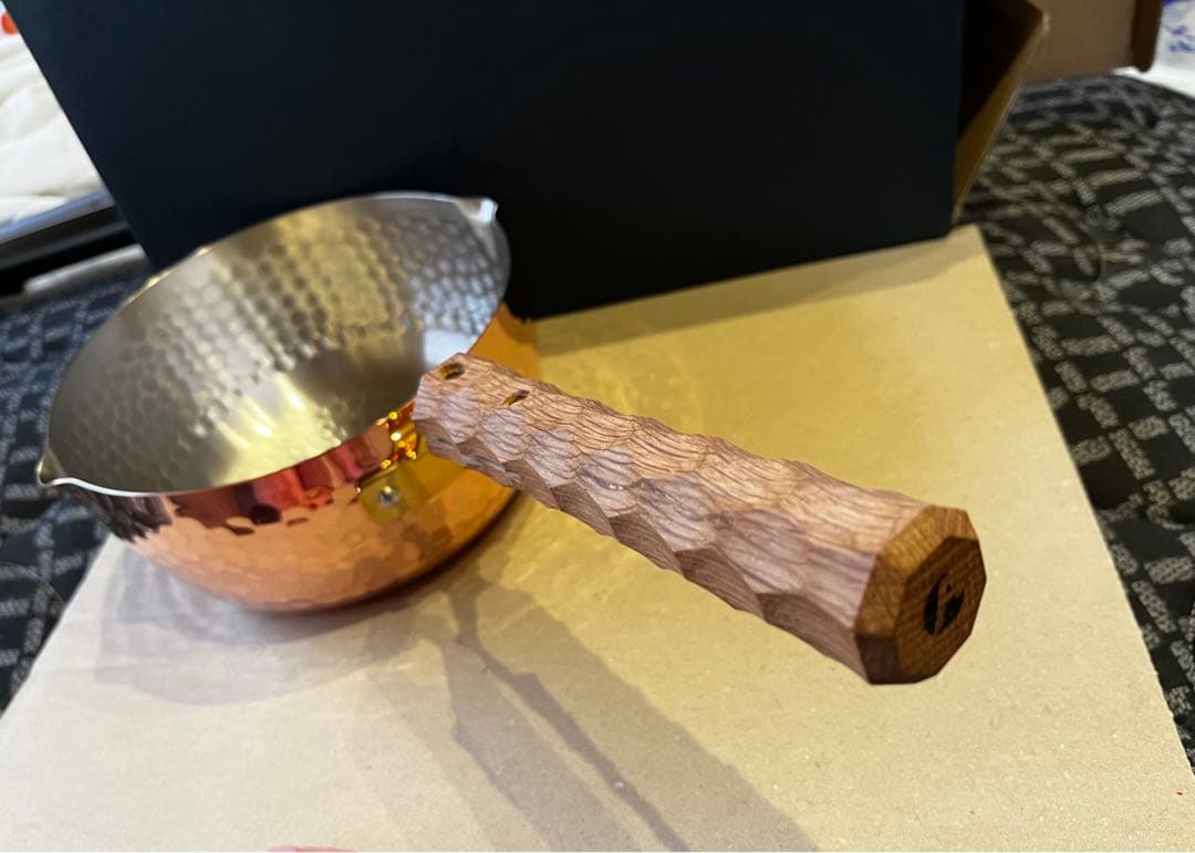 アシモクラフツ 純銅雪平鍋18㎝・アシグリップハンドル - メルカリ