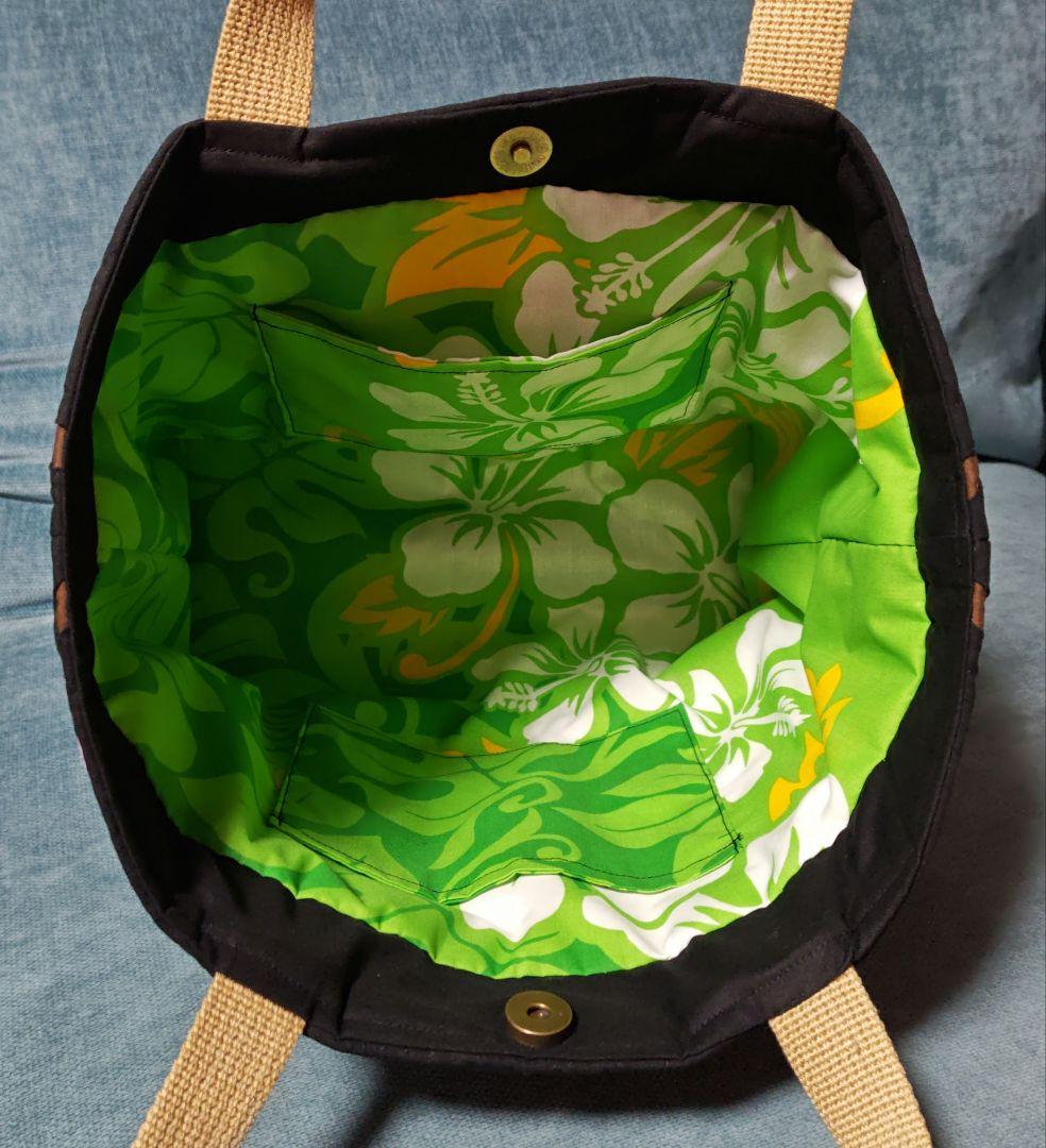 みっちゃん様専用！ハンドメイド ハワイアンキルトバッグ （木蓮）