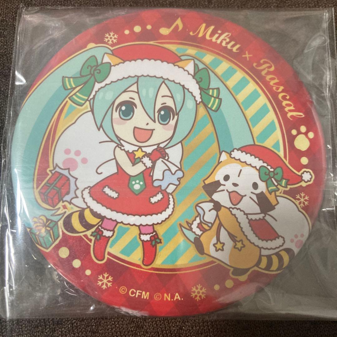 鏡音レン ラスカル 缶バッジ 赤倉