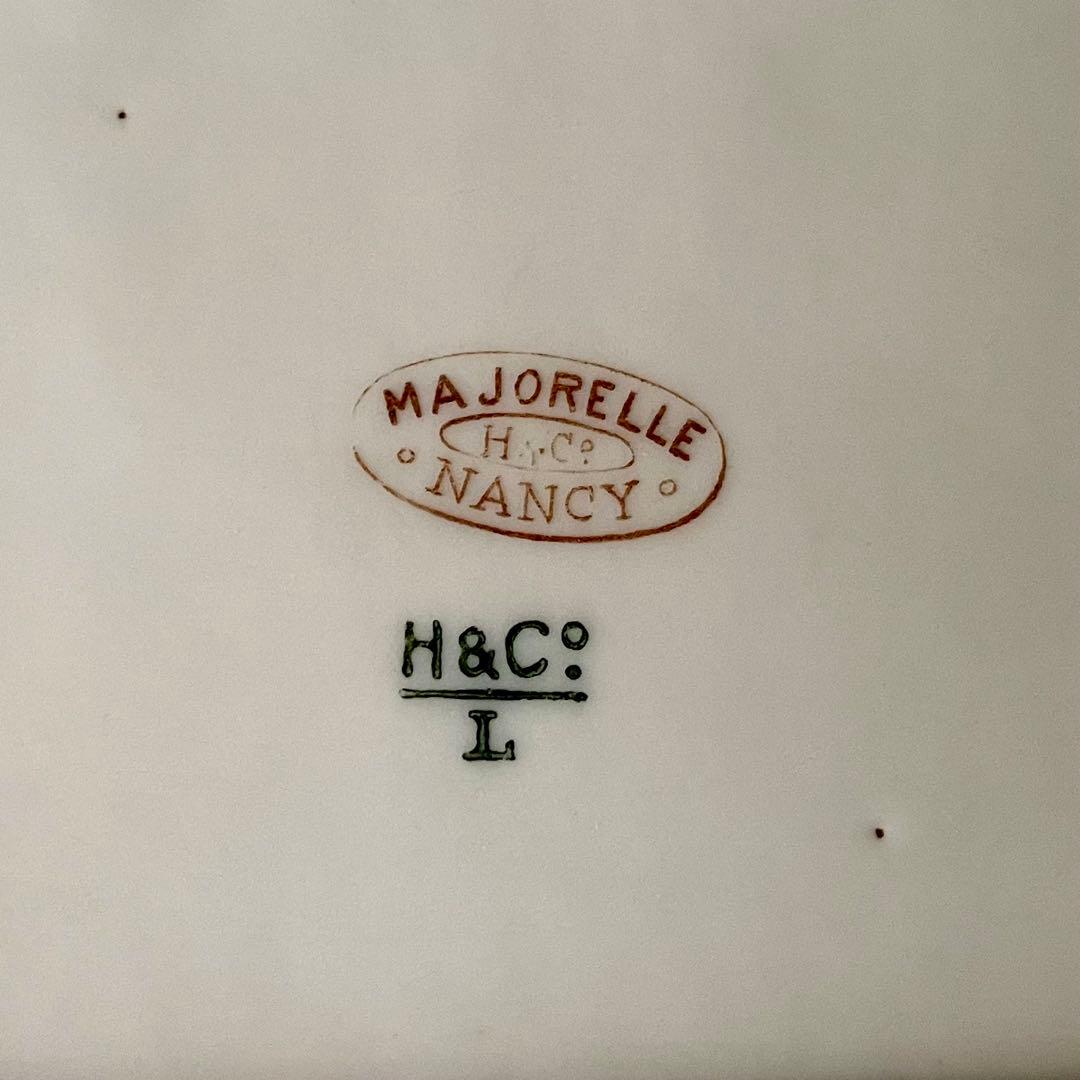 D*＊様 【希少レア美品】マジョレルナンシー×リュネヴィル隅切り角皿