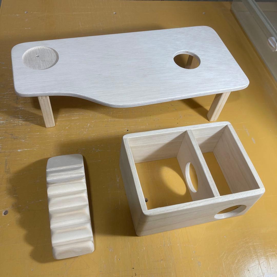 こみ様確認用 ハムスター ルーミィ60用 ロフト巣箱 (ハウス グラス