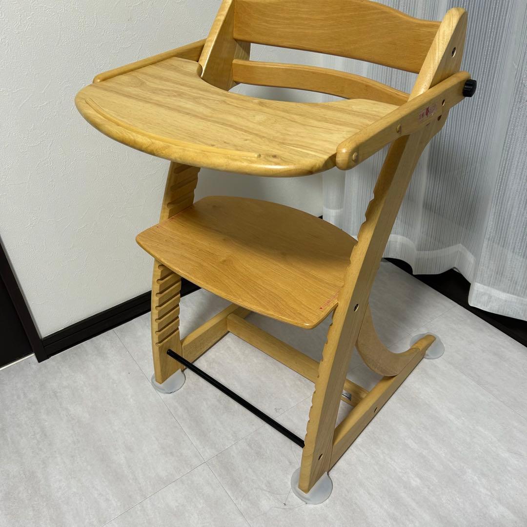 大和屋 すくすくチェア イーエヌテーブル 足カバー 付き ハイチェア