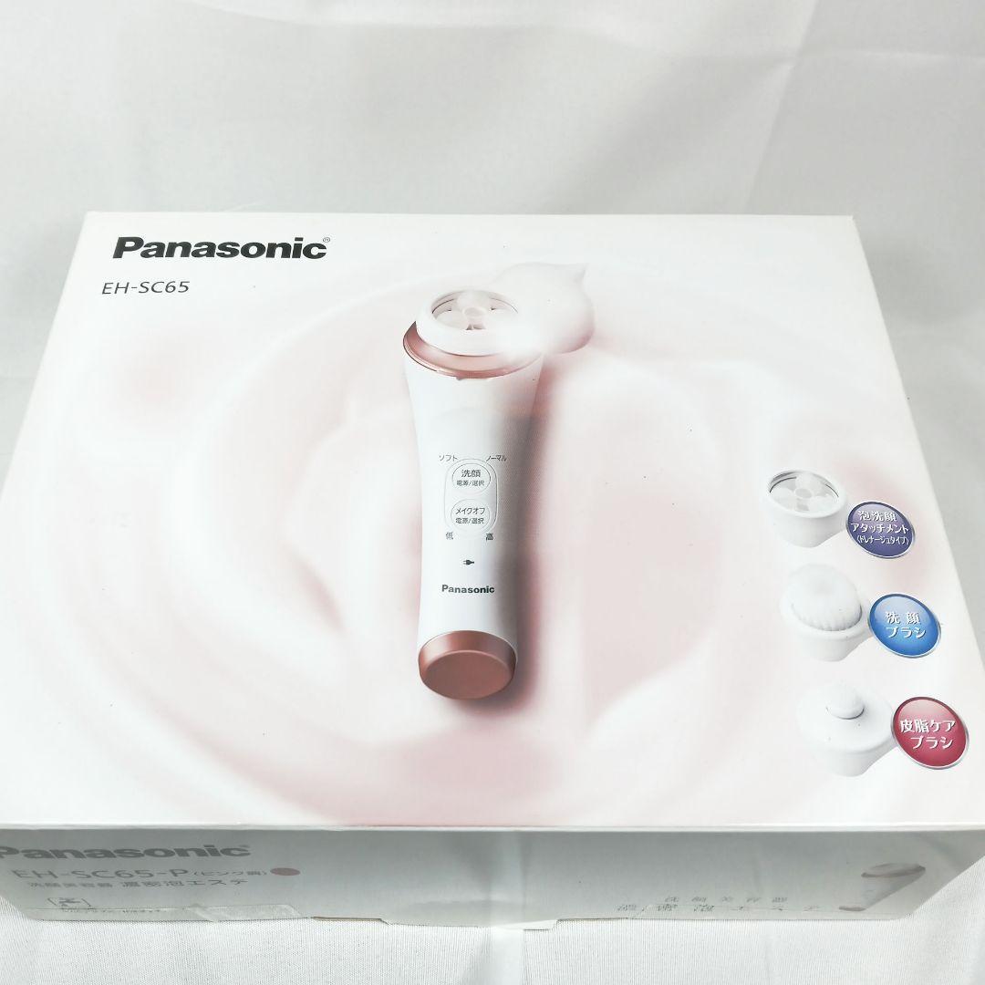 【未使用】Panasonic 洗顔美顔器 EH-SC65-P Amazon.co.jp: パナソニック 美顔器 濃密泡エステ ピンク調 EH-SC65-P