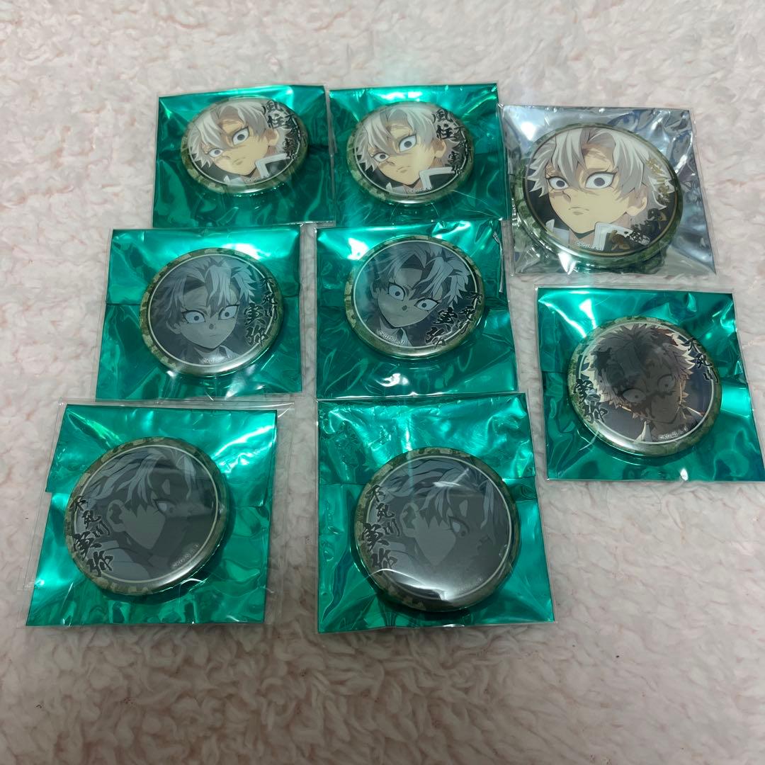 鬼滅の刃　刀鍛冶の里編　絵巻　44mm 57mm 缶バッジ　不死川実弥 グッズ・メニュー / テレビアニメ「鬼滅の刃」刀鍛冶の里編