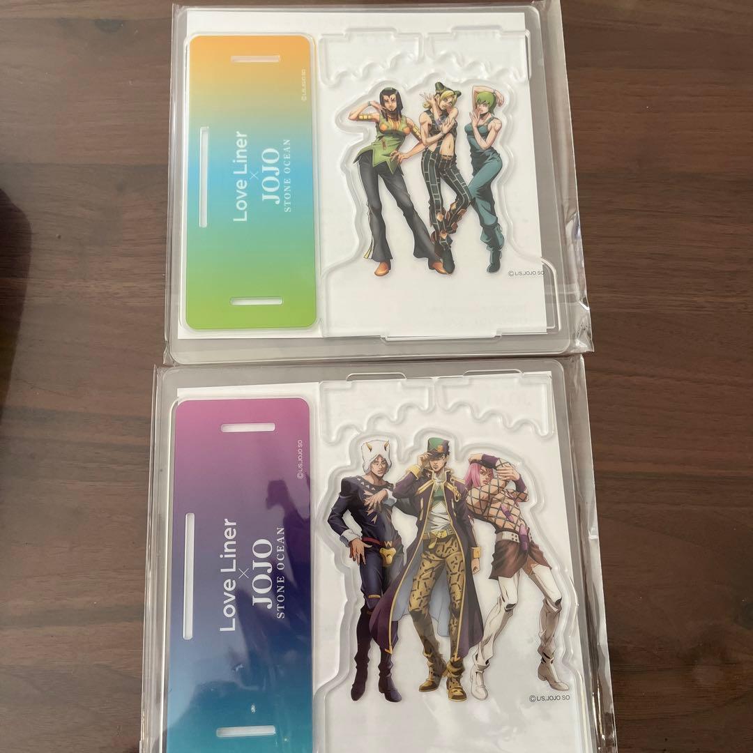ジョジョ×ラブライナーコラボ アイライナー6本セット アクリルスタンド