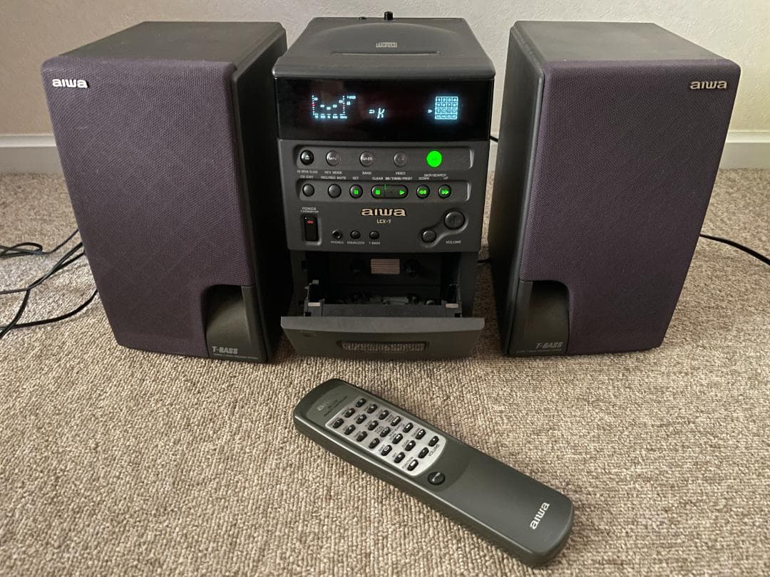 Aiwa LCX-7 CD・カセットデッキ（ジャンク品） - メルカリ