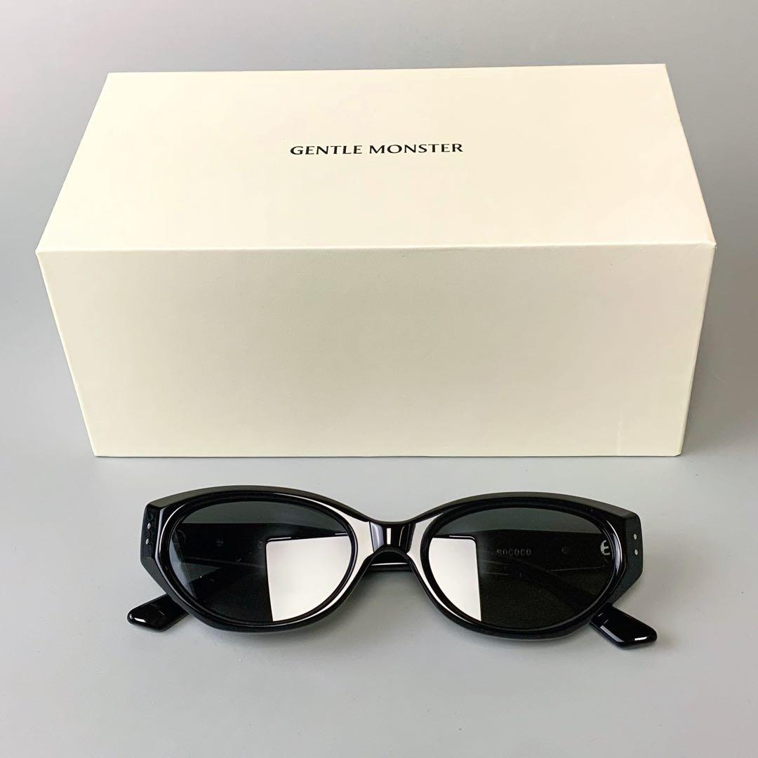 GENTLE MONSTER ブラック サングラス ROCOCO Gentle Monster Rococo 01 サングラス | ブラック | FARFETCH JP