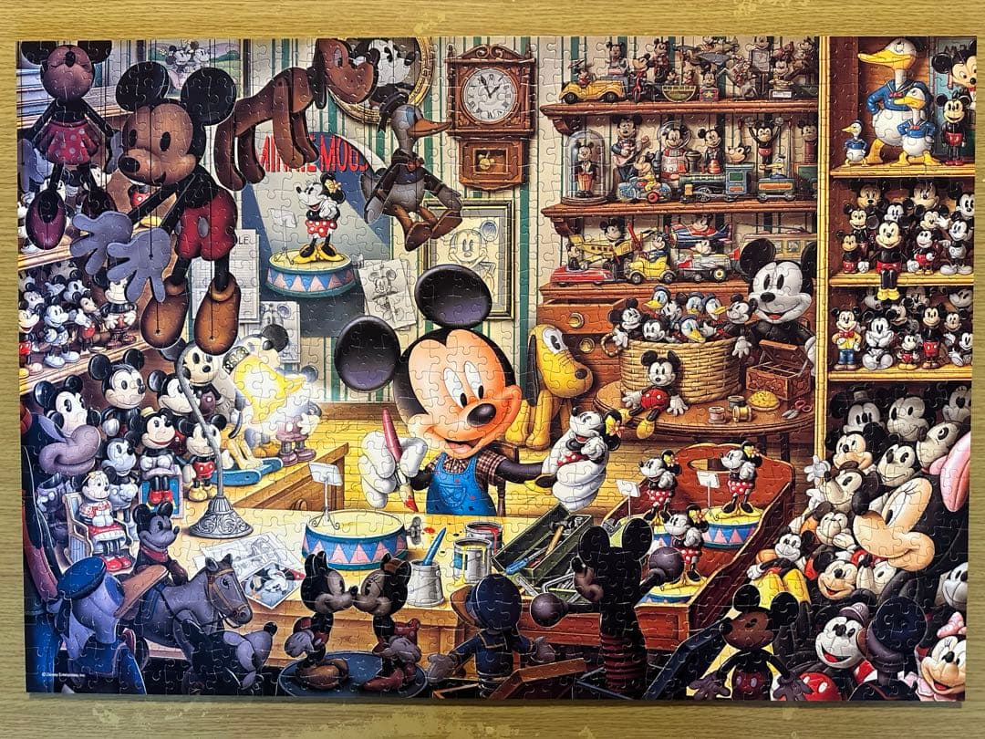 ディズニー ミッキーマウス ジグソーパズル 1000ピース - メルカリ