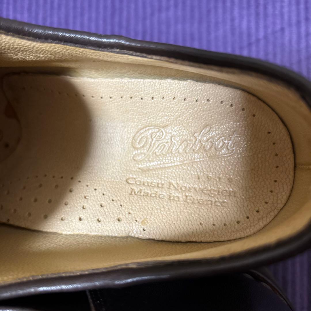 新品 パラブーツ ミカエル フォック アザラシ キルトタン付き 5F