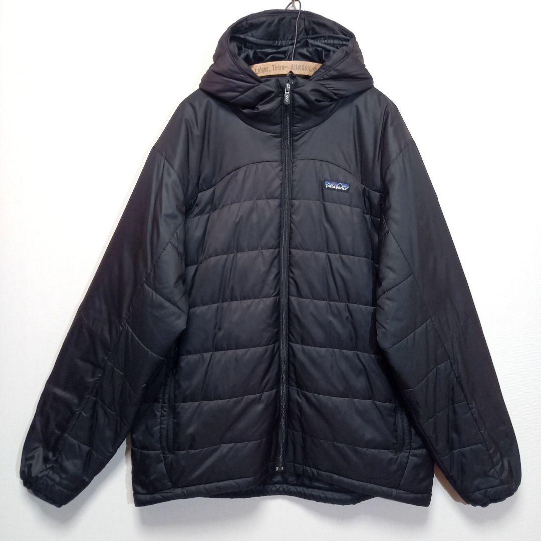 XL！09年 パタゴニア プリマロフト マイクロパフ フーデッドジャケット