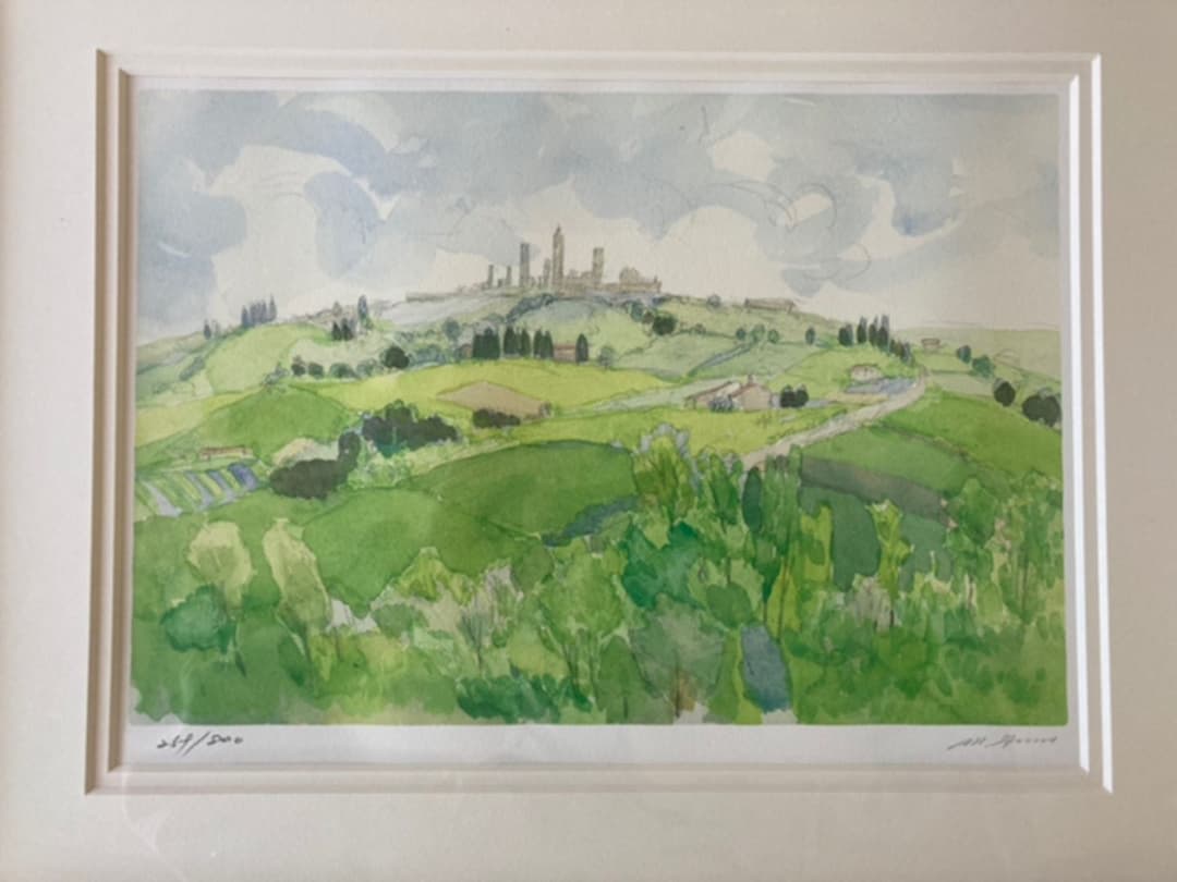 安野光雅 作 サンジミニァーノの丘 - メルカリ