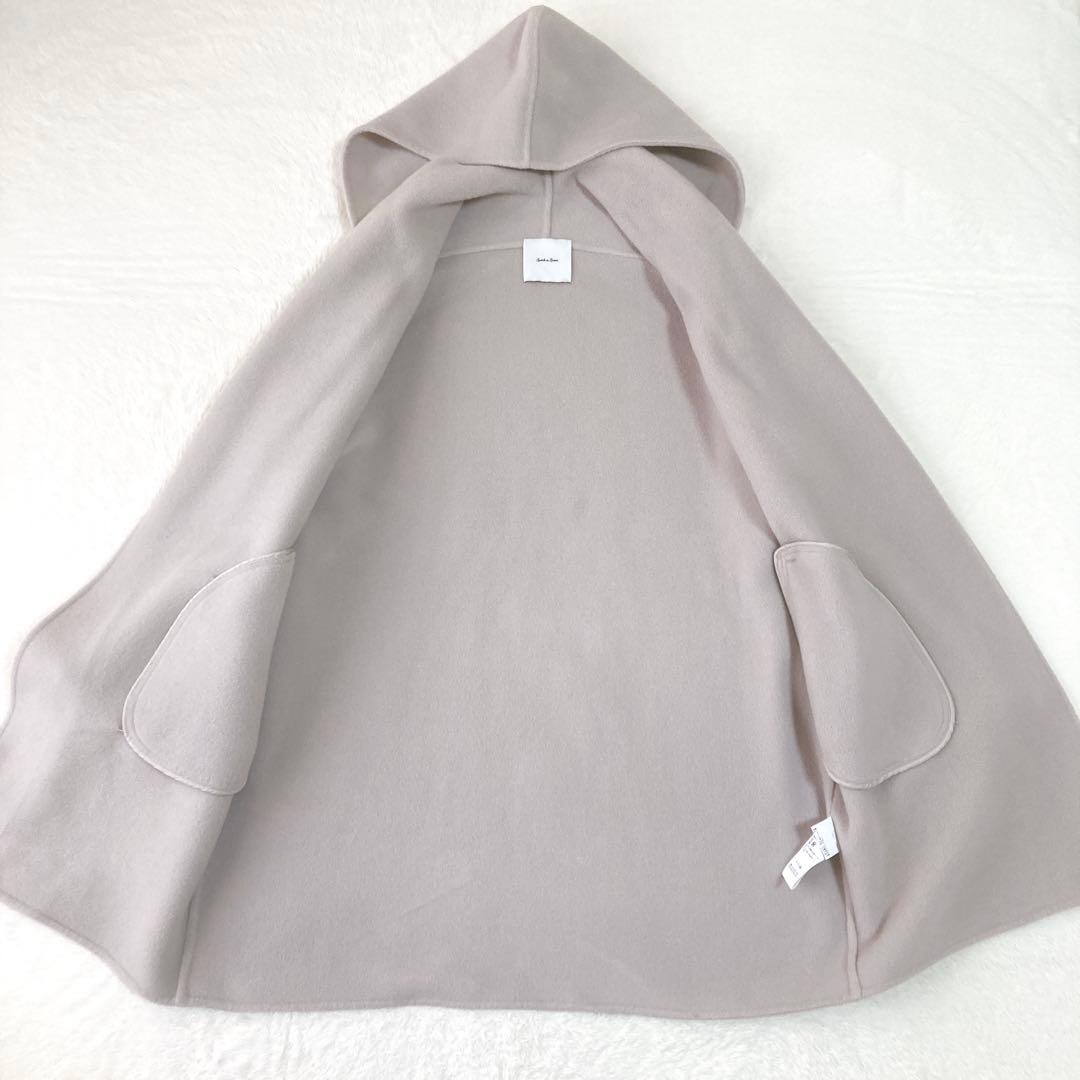 ✨極美品✨スピックアンドスパン☆ダブルモッサリバーフーディーコート