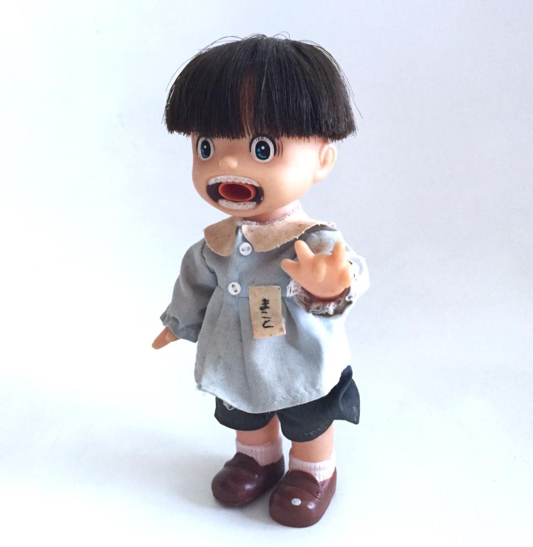 ビンテージ まことちゃん ソフビ人形 ANSONY製 楳図かずお あんそにい