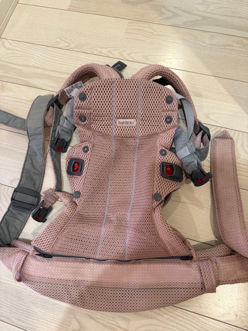 BabyBjorn ハーモニーメッシュ 抱っこ紐 ピンク エルゴ サイベックス BabyBjorn ベビービョルン ベビーキャリア ハーモニー HARMONY