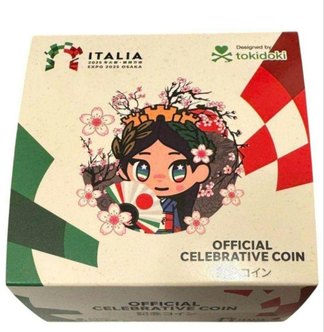 大阪万博・イタリア館 記念コイン パビリオン イタリアちゃん - メルカリ