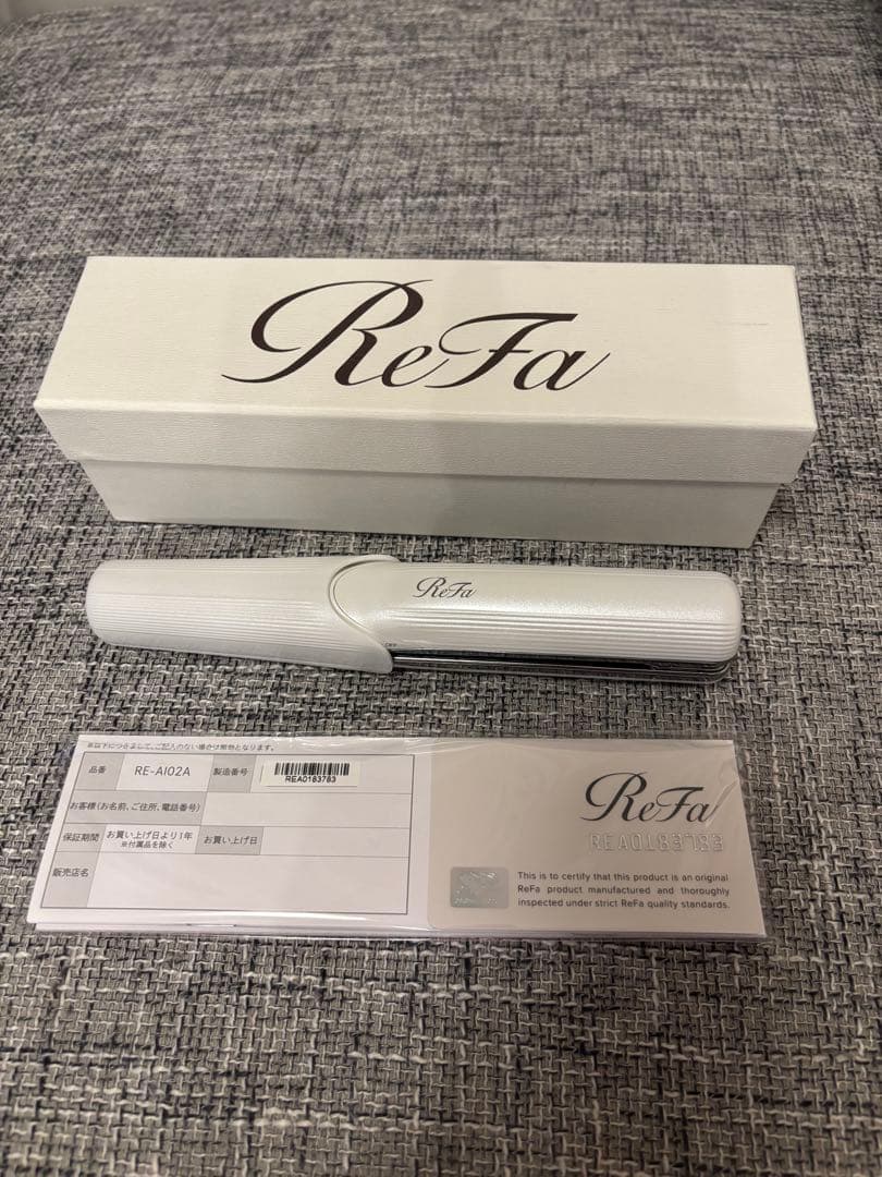 ReFa AC-A002A ストレートヘアアイロン ホワイト ストレートアイロン(ホワイト) | ReFa | RE-AS-02A | Joshin web