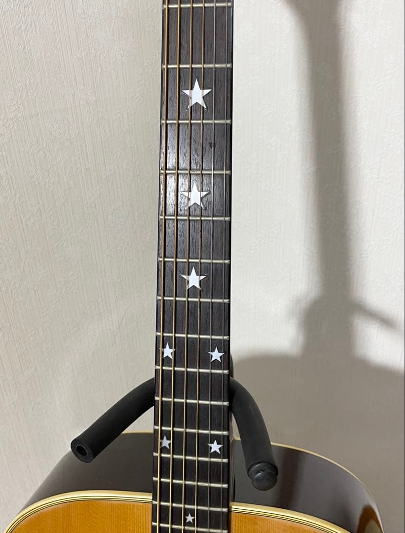 morris モーリス WJ-30 アコースティックギター 星インレイ - メルカリ