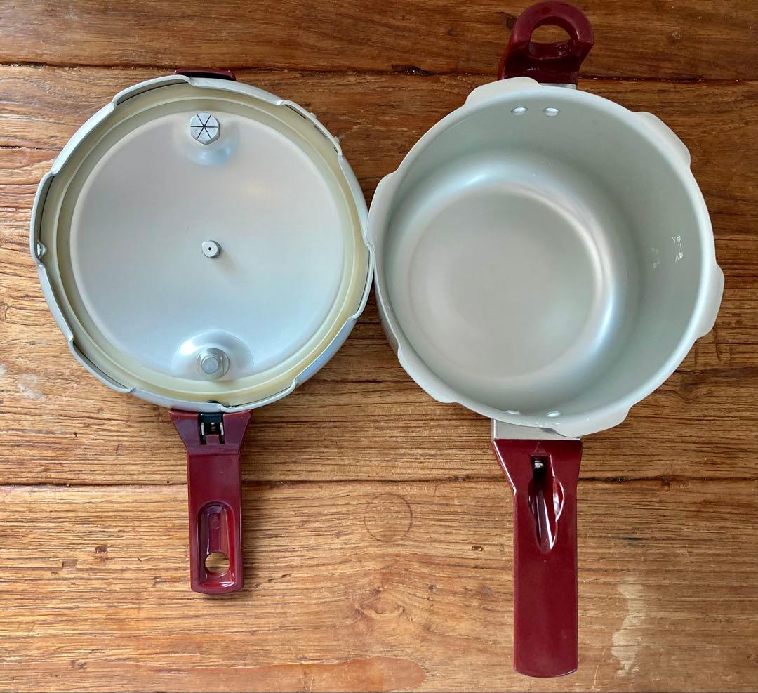 【未使用品】理研 圧力鍋 片手鍋 こなべちゃん RM1 3.0L