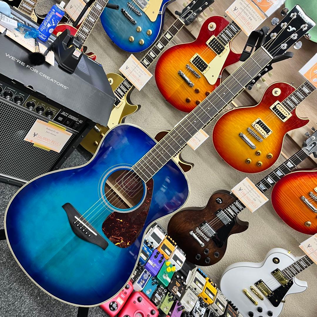 11342】YAMAHA FS720S アコースティックギター ブルー - ギター最新