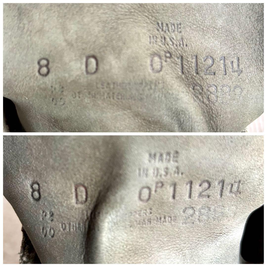 希少限定】レッドウィング 2883 モスグリーン ヌバック 2000年製 8D