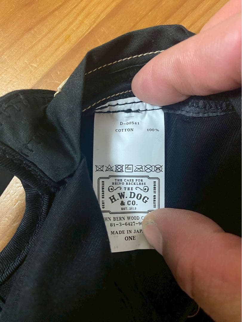 ア*牛様 希少 限定 THE H.W.DOG&CO. MS HWDOG CAP-