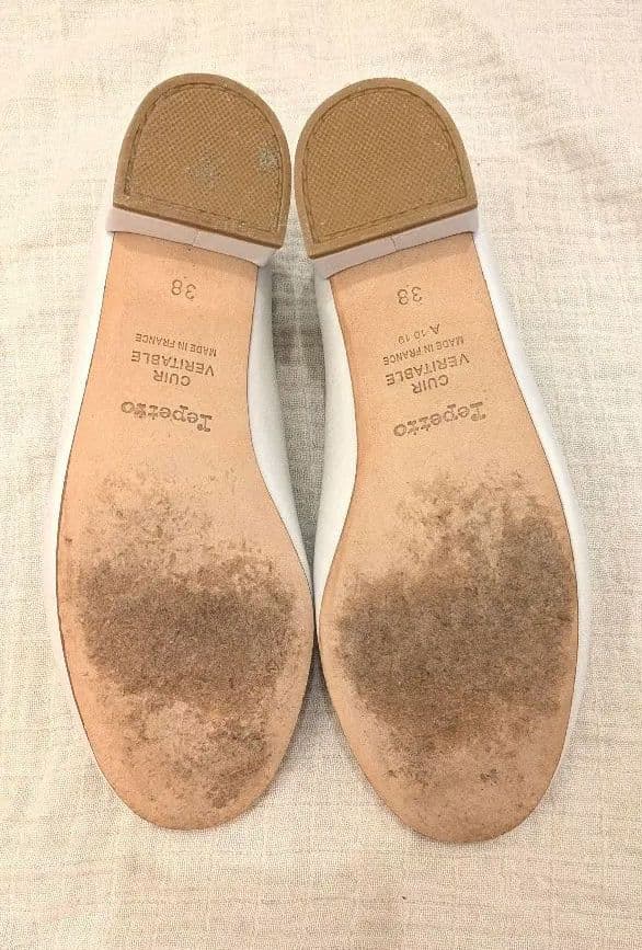 極美品 レペット カミーユ ホワイト 白 repetto バレエ - メルカリ