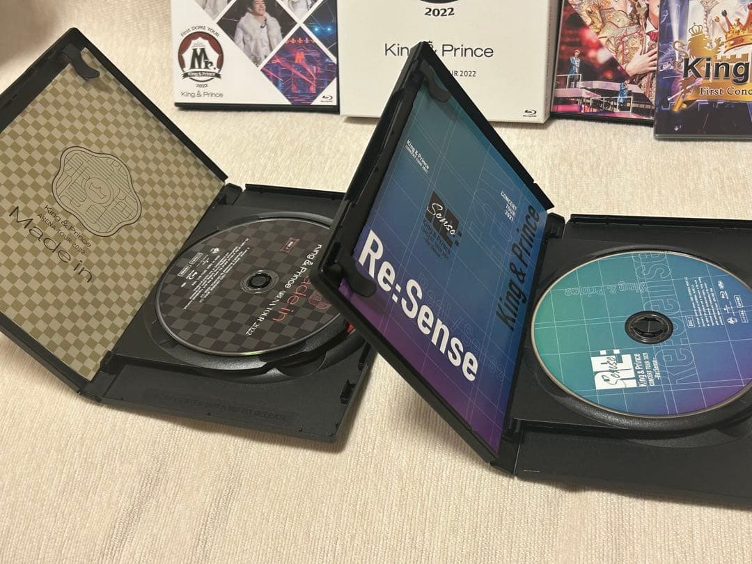 King & Prince ライブ映像 Blu-ray アルバム クリアカード