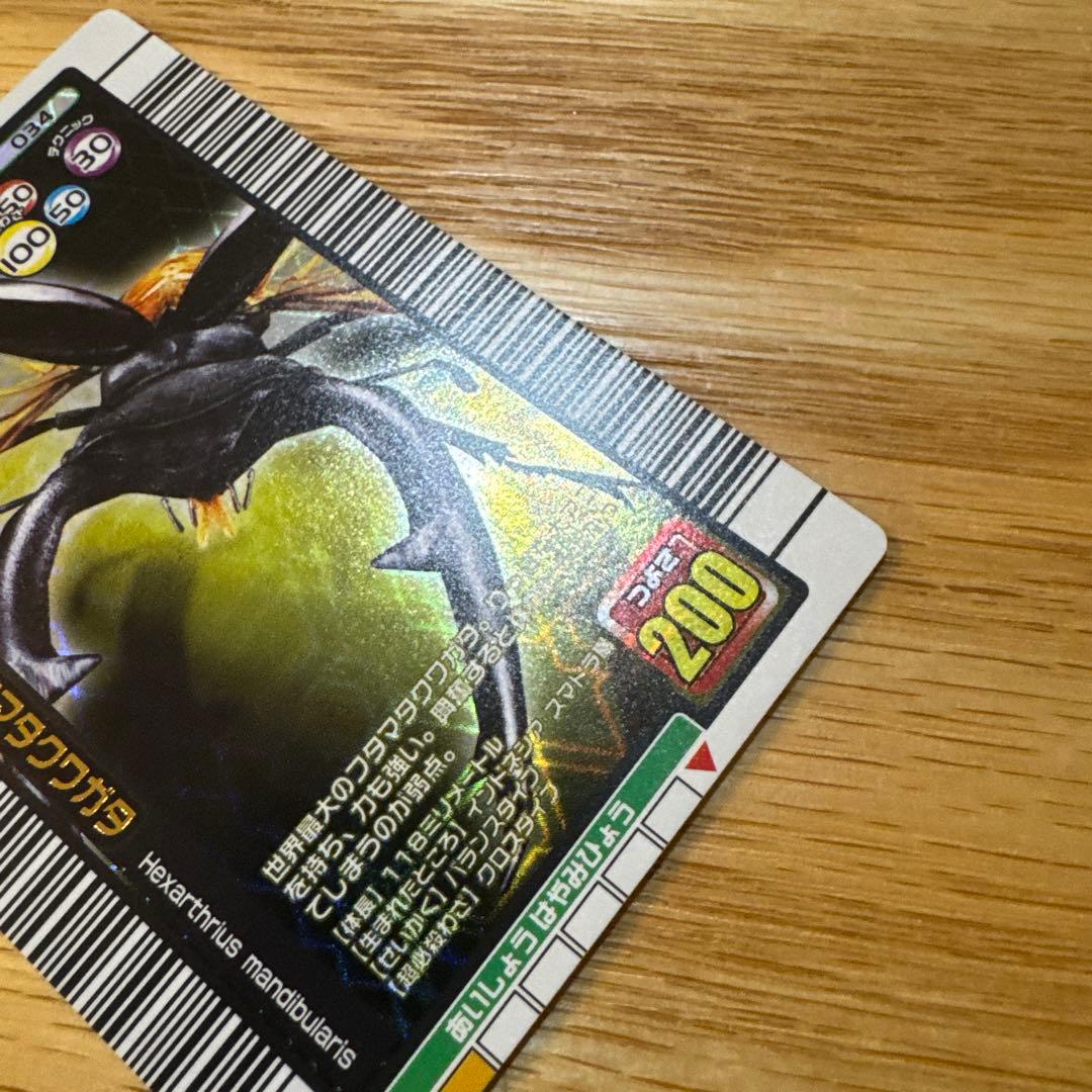 限定美品】マンディブラリスフタマタクワガタ ムシキング 2005夏限定