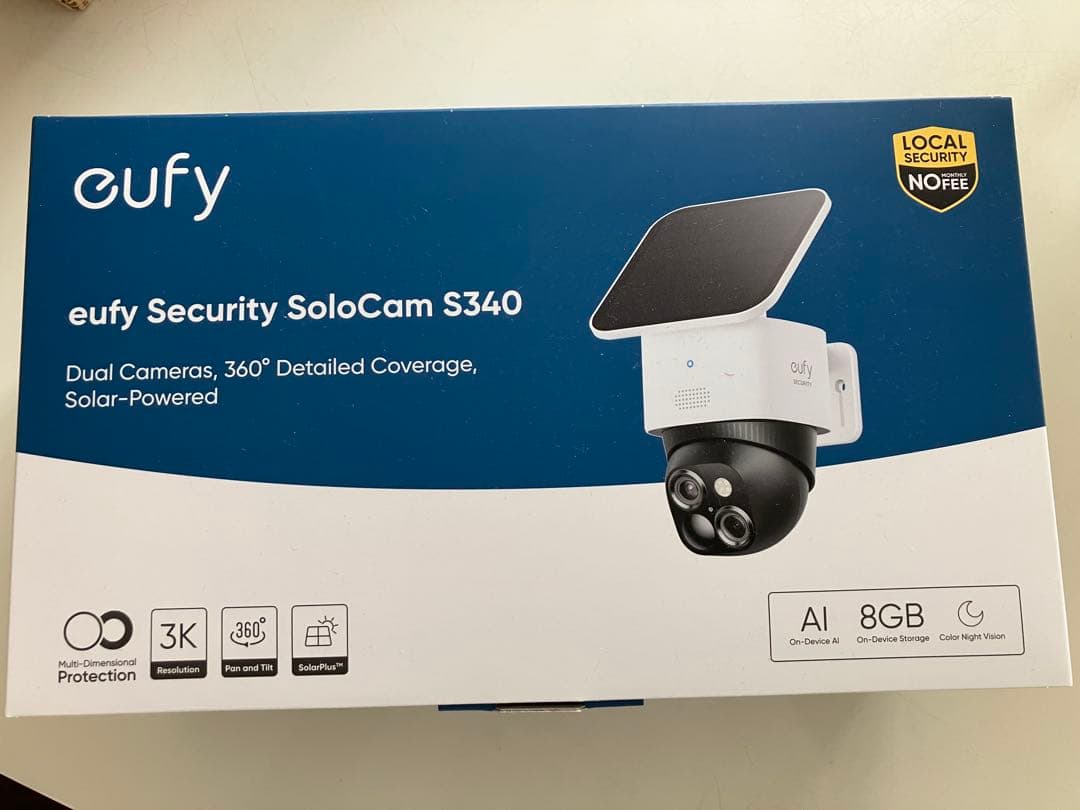 防犯カメラ Anker eufy Security SoloCam S340 Eufy SoloCam S340 | セキュリティカメラの製品情報 | Anker Japan