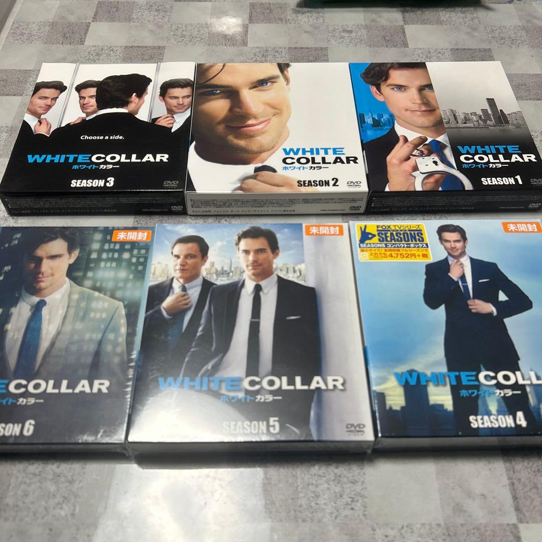 未開封あり DVD全巻 ホワイトカラー シーズン1〜6WHITE COLLAR - メルカリ