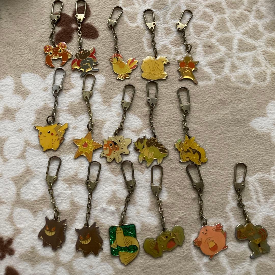 ポケモン メタルチャーム レトロ 初期 初代 旧 90年代 キーホルダー