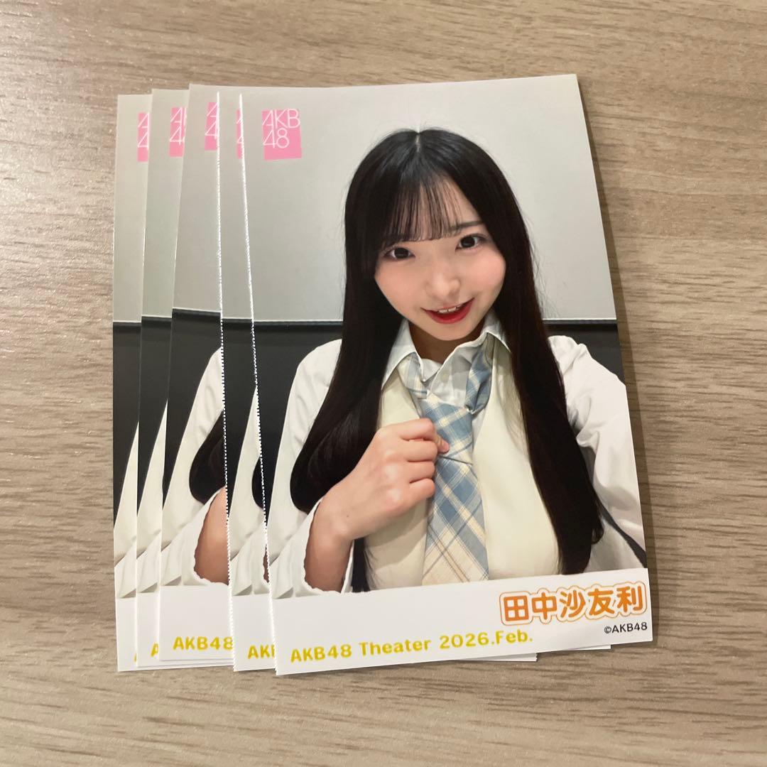 AKB48劇場 ガラポン チェキ風生写真 田中沙友利 - メルカリ