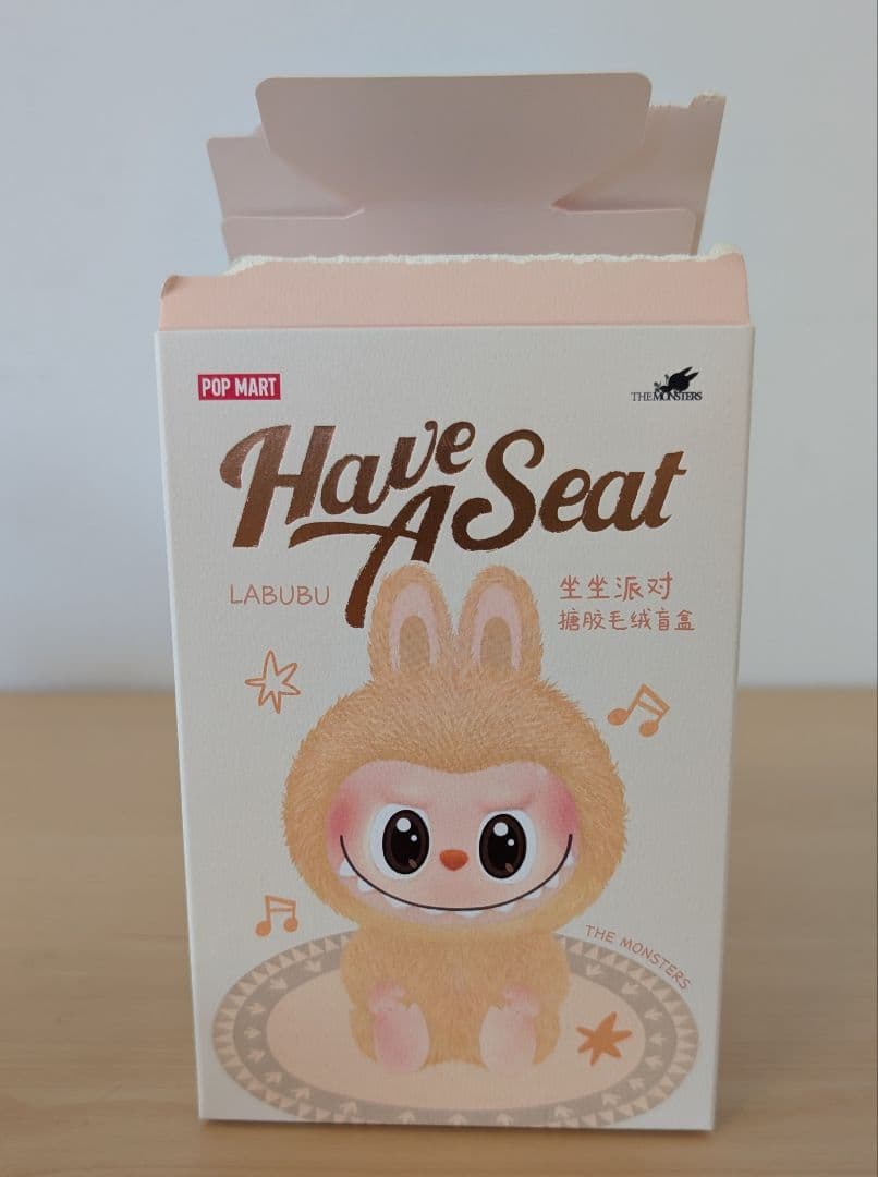 LABUBU】ラブブ 正規品 開封後 Have A Seat 箱有 袋無し - メルカリ