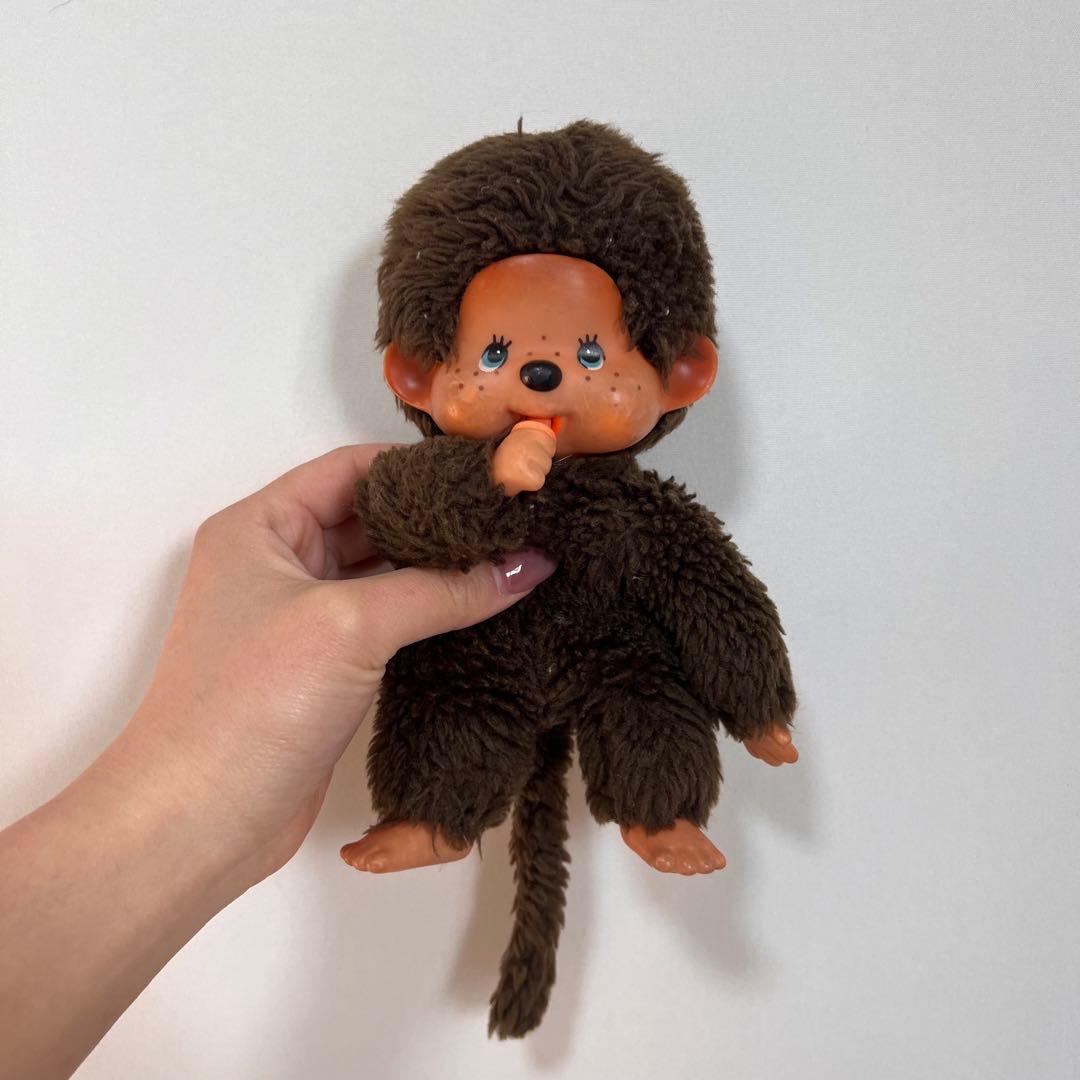 モンチッチ ぬいぐるみ レア レトロ 昭和 セキグチ ブルーアイ 1970s