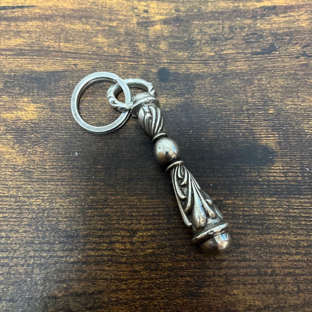 クロムハーツ　カンパナ　ラージ クロムハーツ キーリング 925 88.5g ラージカンパナ ダガー A3018929