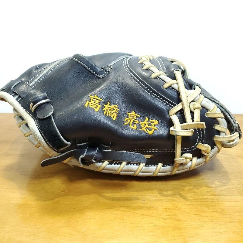 ZETT 里崎モデル 日本製 プロステイタス キャッチャーミット 軟式