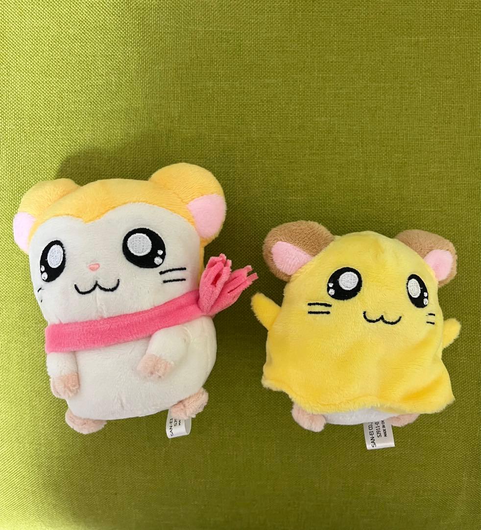 とっとこハム太郎 マフラーちゃん＆ちび丸ちゃん ぬいぐるみ - メルカリ