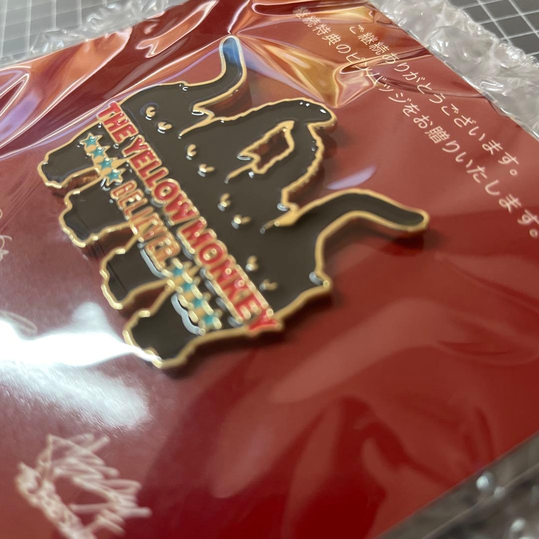 THE YELLOW MONKEY BELIEVER ピンバッジ - メルカリ