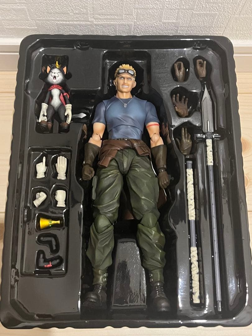 ファイナルファンタジー7 FF7 シド & ケットシー プレイアーツ改