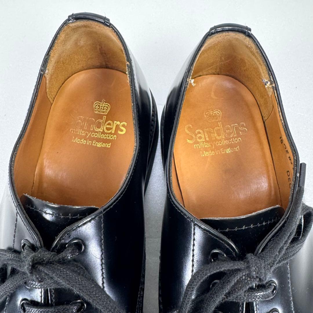 【SANDERS】 サンダース （25.5cm） ダービーシューズ 1128