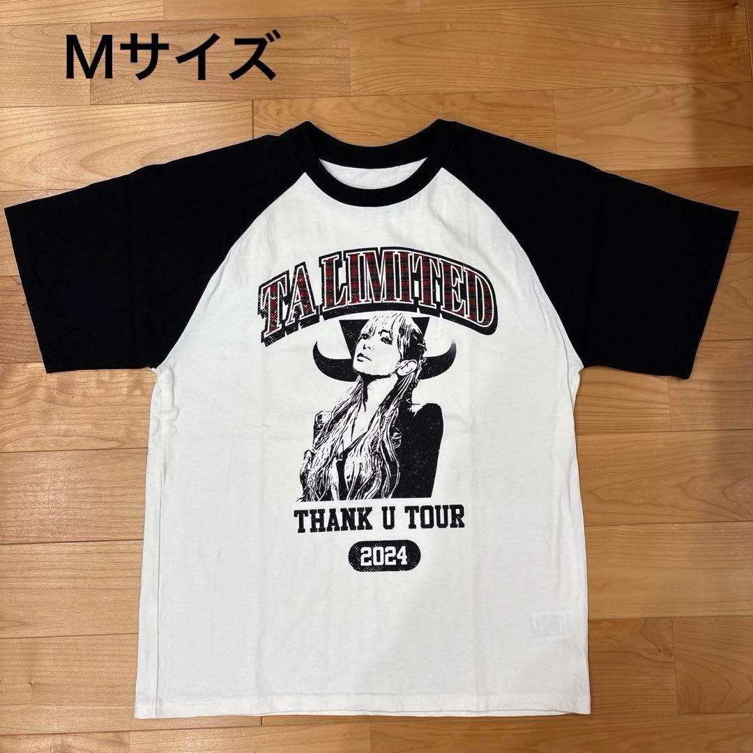 浜崎あゆみ TA LIMITED THANK U 2024 Tシャツ 【Ｍサイズ 浜崎あゆみ TA LIMITED THANK U TOUR 2024 Tシャツ - メルカリ
