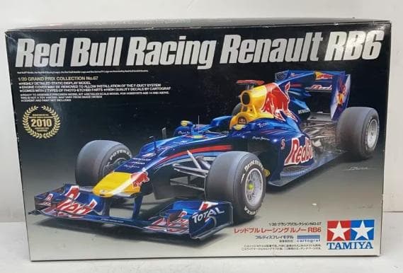 【新品未組立】TAMIYA 1/20 レッドブルレーシング RB6 タミヤ 1/20 グランプリコレクション レッドブル レーシングルノー RB6
