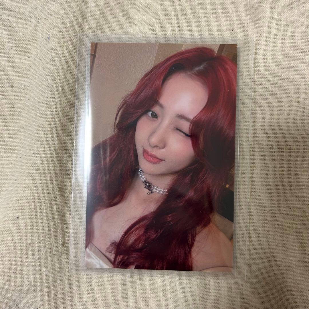 ユンジン easy サノク 事前収録 トレカ lesserafim - メルカリ