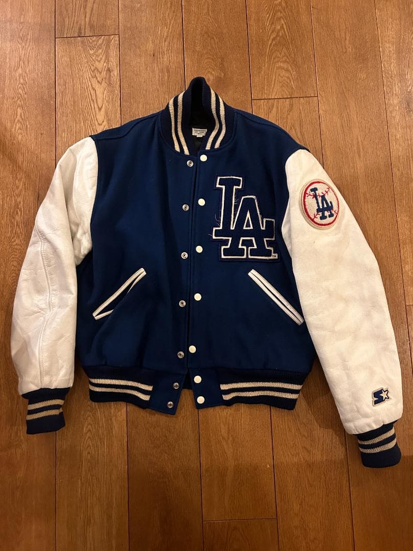 90s STARTER LA Dodgers ロサンゼルス・ドジャーススタジャン - メルカリ