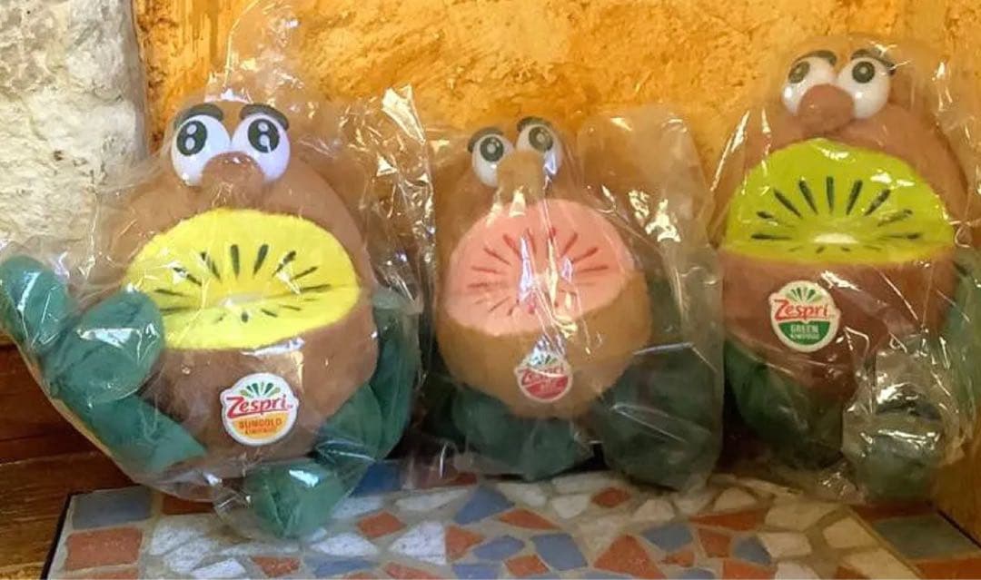 ☆レッド入り❗️激レア❗️ゼスプリレッド＆キウイブラザーズ(小)3体