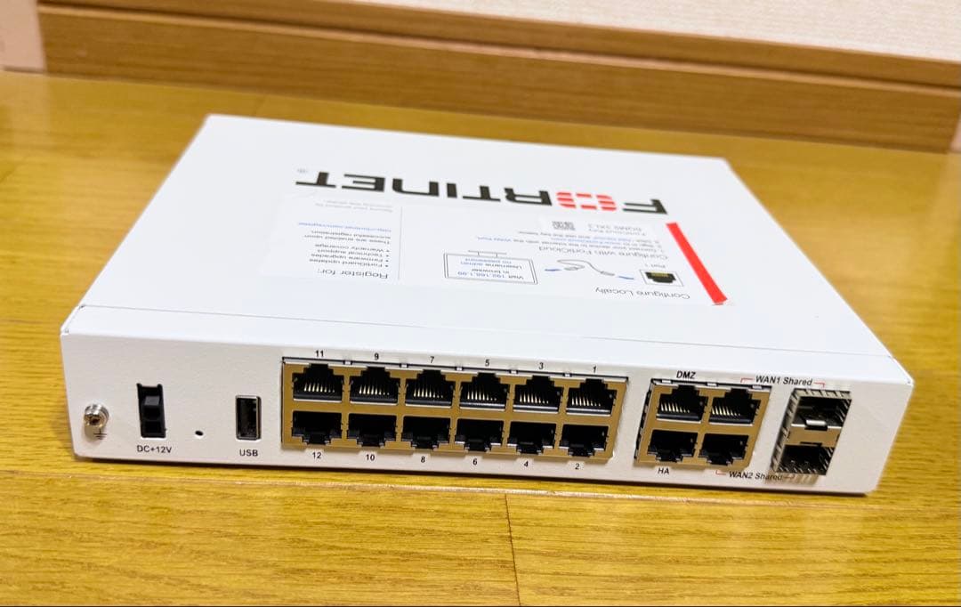 FORTINET FORTIGATE-80E(ライセンス切れ)【v7.4.9】① - メルカリ