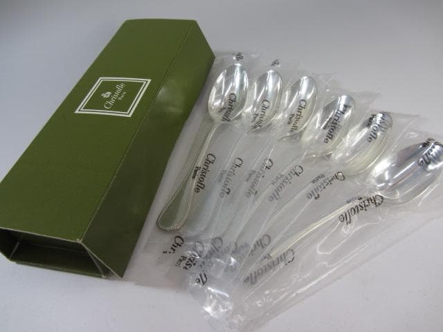 RU-2587　クリストフル　パールデミタス　スプーン6本セット　未開封未使用 2026年最新】Yahoo!オークション -クリストフル パール(カトラリー)の