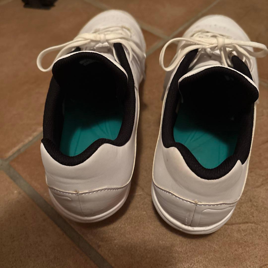 Mizuno ホワイト　スパイク 27.0cm 野球　ミズノ オン9