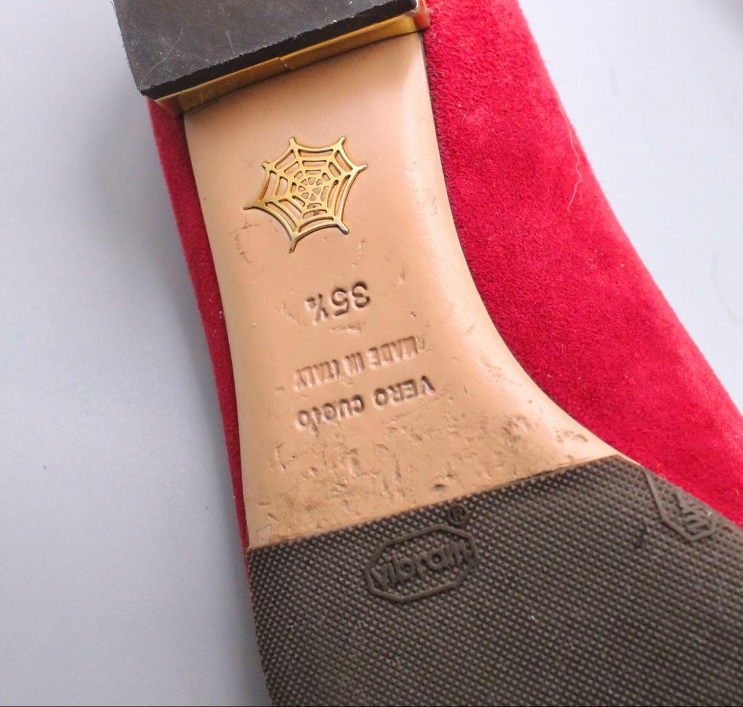 CHARLOTTE OLYMPIA」 牛モチーフ スエード フラットシューズ - メルカリ