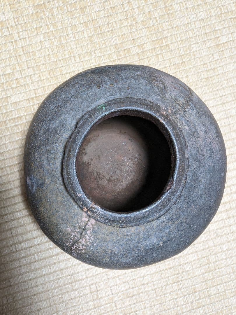 ♢古丹波 焼締め壺 穴窯時代 室町時代〜桃山時代 花器 古美術品 骨董品